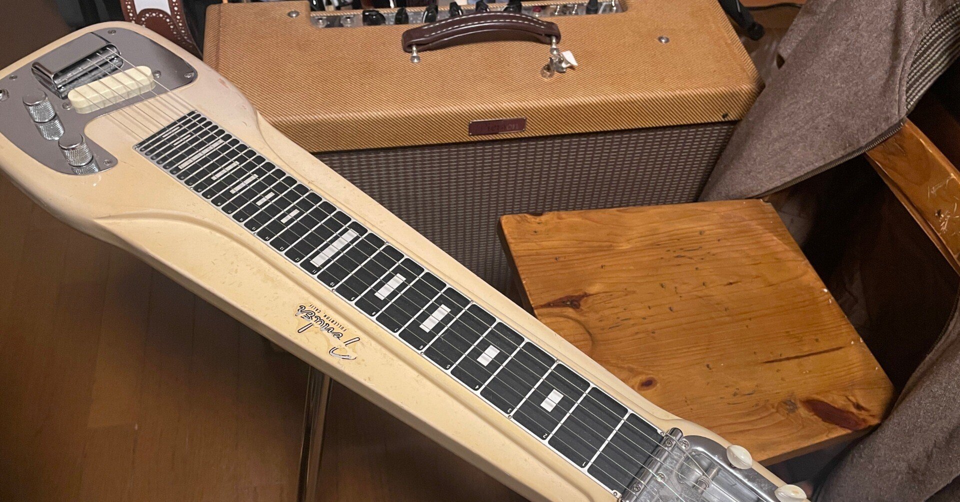 FenderのStudio DeluxeとTweedアンプさえあれば、｜佐々木陵史郎