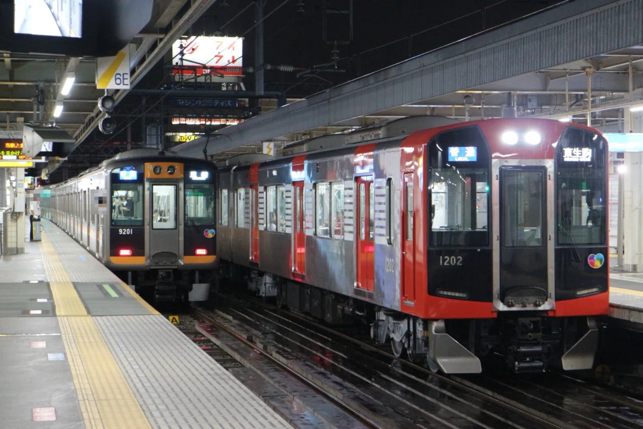 阪神電車】1000系Re Vermilion塗装変更者登場！｜垂水の止利