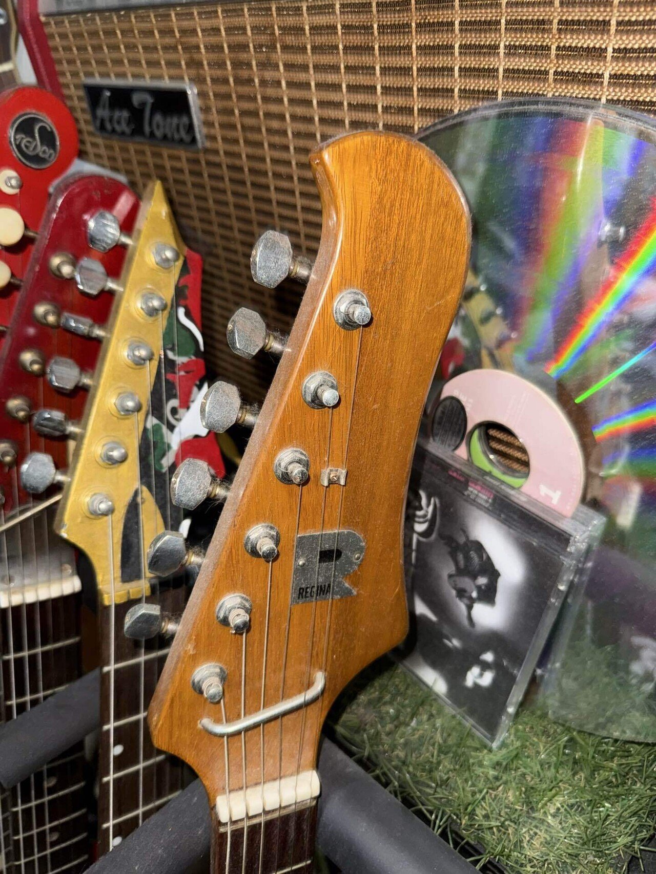 Telester Unknown bizzare guitar 1965 (Teisco,Kawai,Regina