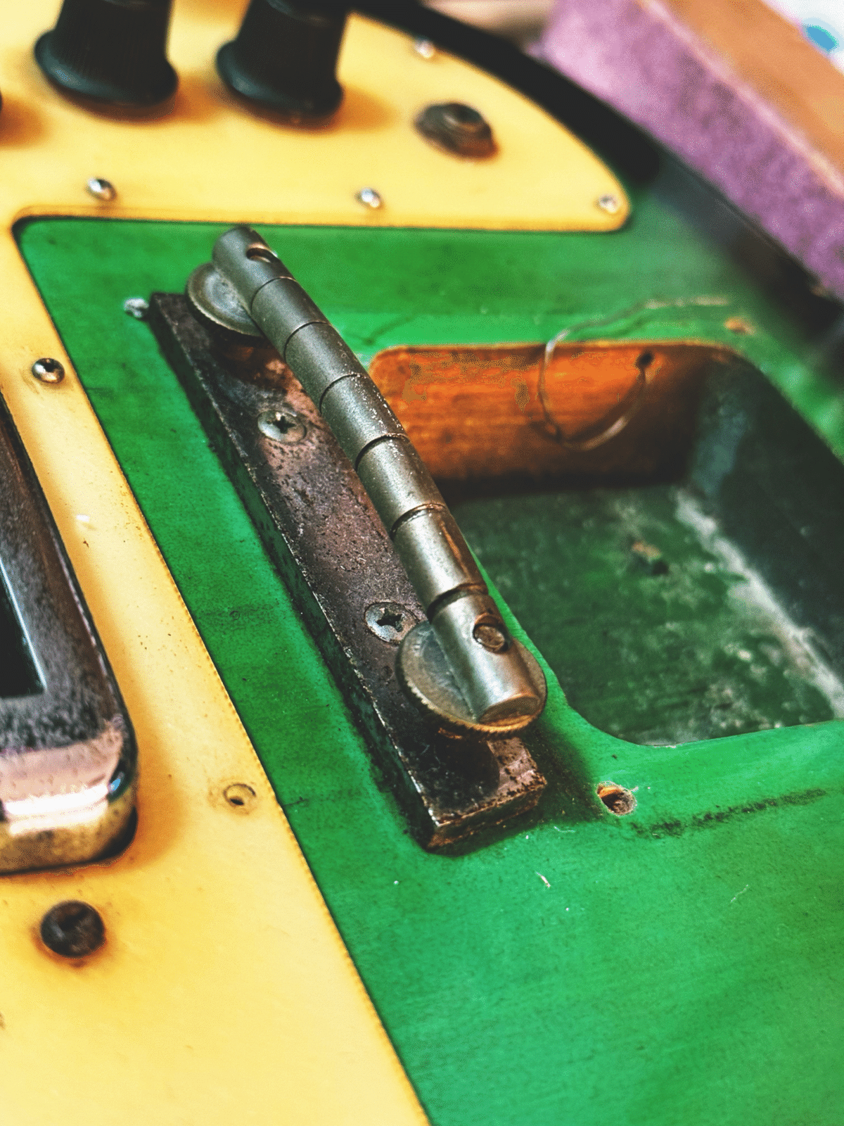 Telester Unknown bizzare guitar 1965 (Teisco,Kawai,Regina,Goldmax