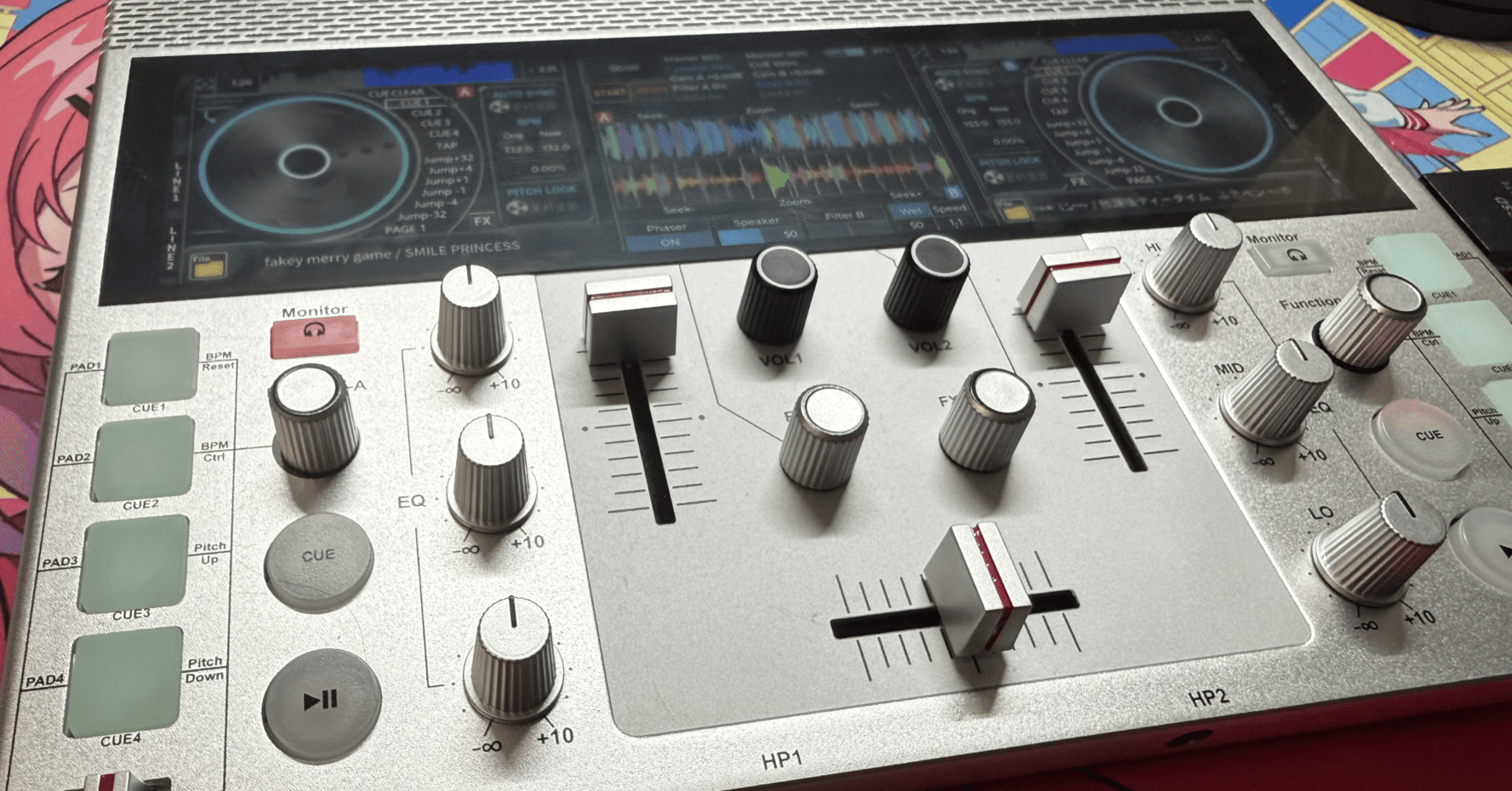 ポータブルDJシステム「FJ1」 makuake コントローラ 音響