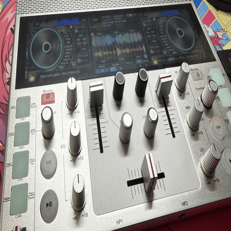 かに　FJ1 DJコントローラー FJ1 DJコントローラー ポータブルDJシステム「FJ1」 makuake