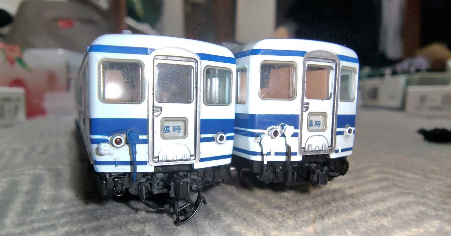 模型加工》TOMIX 98913 14系700番台(ユーロライナー色)を弄る｜さもこう