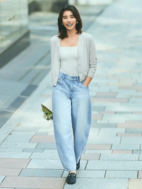 UNIQLO バギーカーブジーンズ ユニクロ公式 | バギーカーブジーンズ