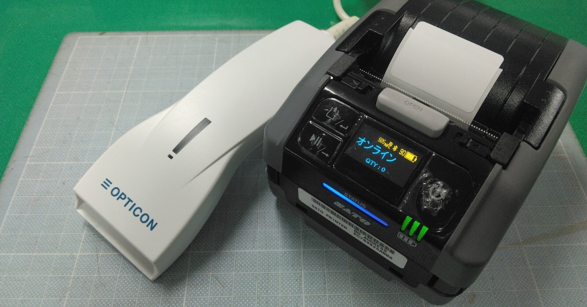 ◇SATO サトー バーコードプリンター VP208 Bluetooth◇ SATO VP208-EM