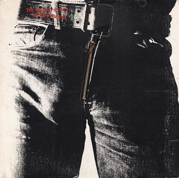 デザイン秘話3】The Rolling Stones – Sticky Fingers, 1971