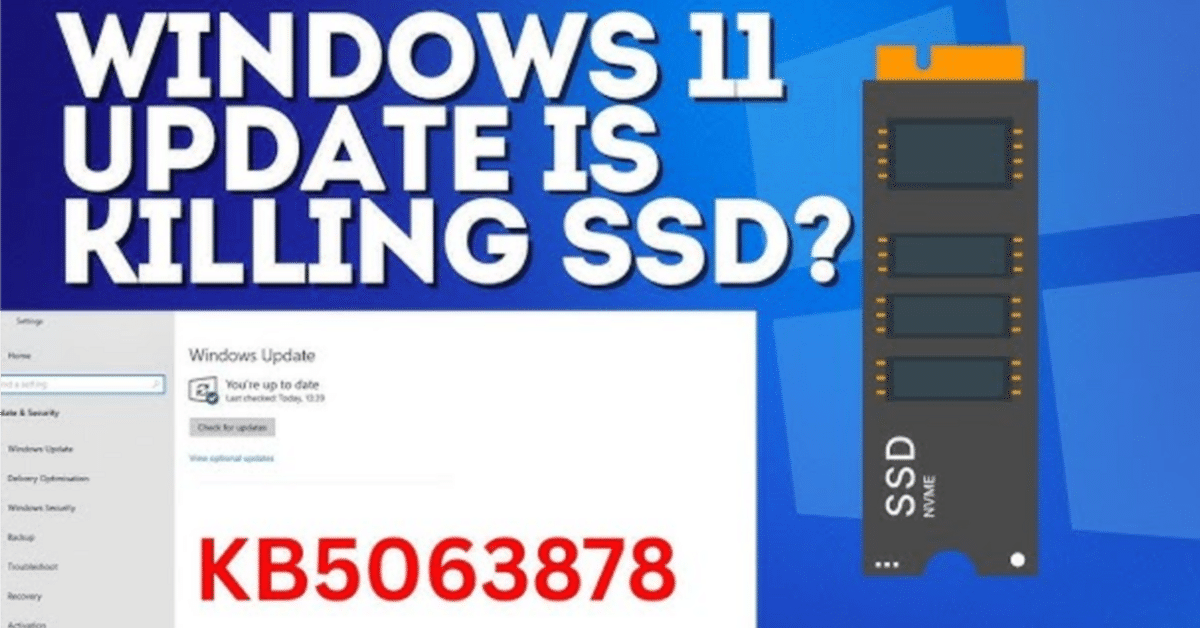Windows11 UpdateでSSD破壊。2025/9/6現在の状況｜東京 AI 研究所
