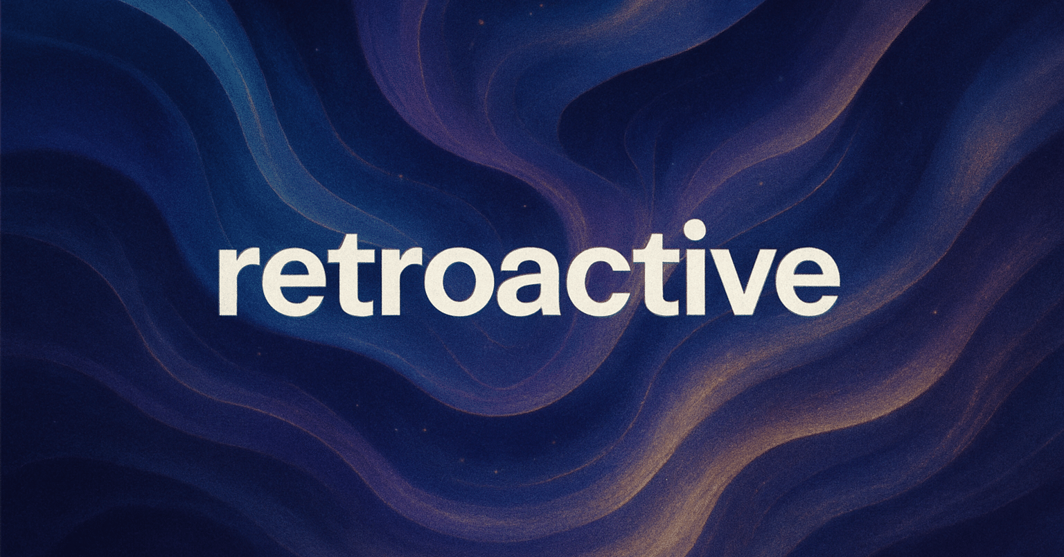 retroactive の意味｜語源・発音・共起語まとめ｜英語垢