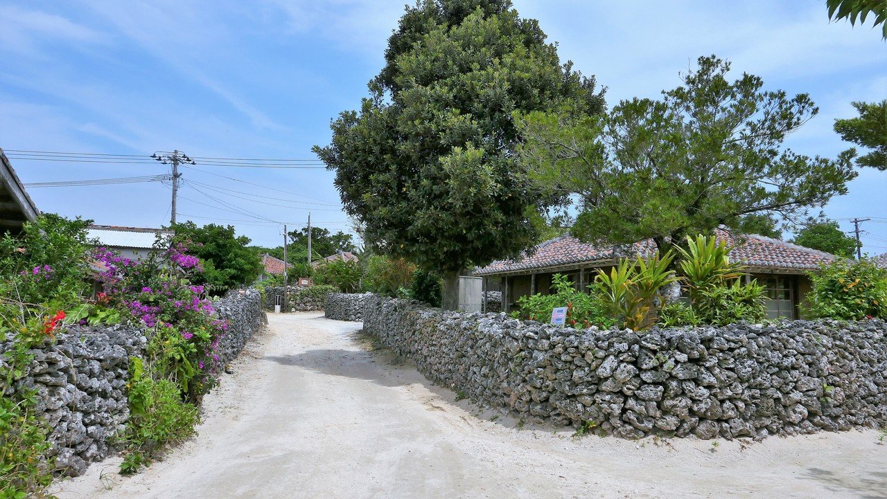 背丈ほどの石垣に囲まれた竹富島の「暮らしの距離感」｜清水愛子