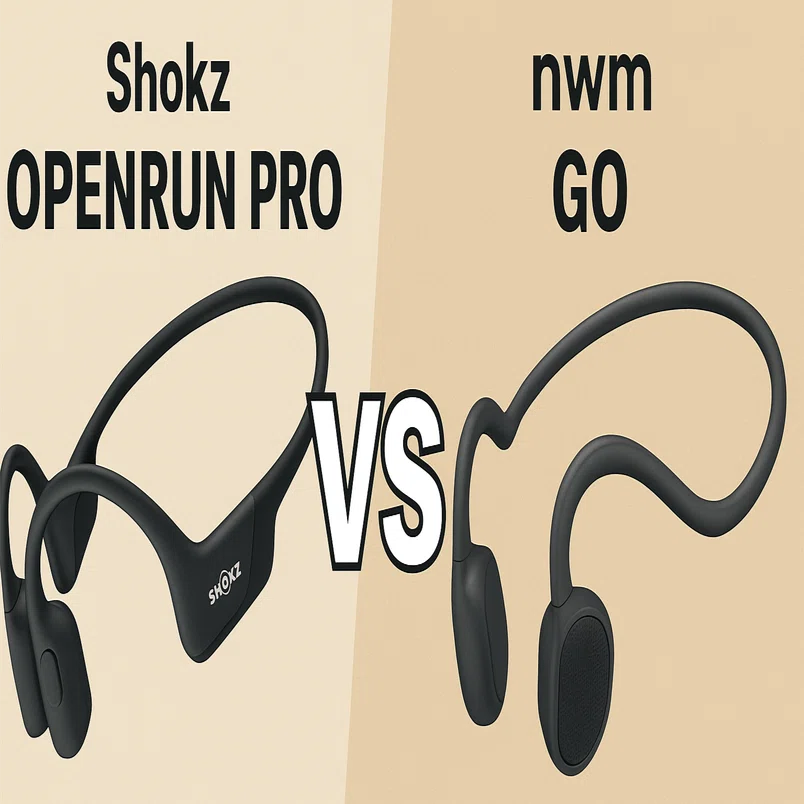 nwm GO ワイヤレスイヤホン nwm GO オープンイヤー型 ネックバンドワイヤレス 耳スピーカー