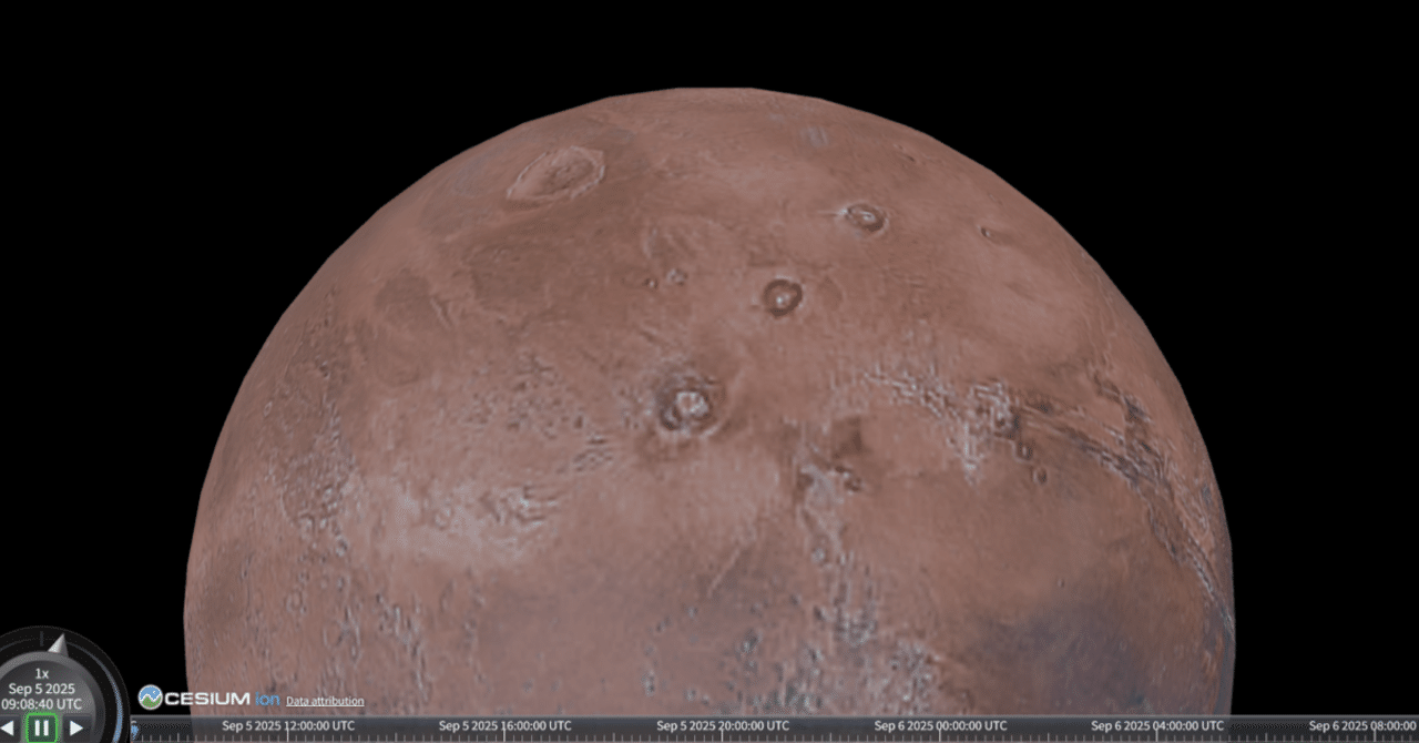 Cesiumで火星の探索も簡単に🚀Cesium Marsが登場｜Pacific Spatial Solutions（PSS）