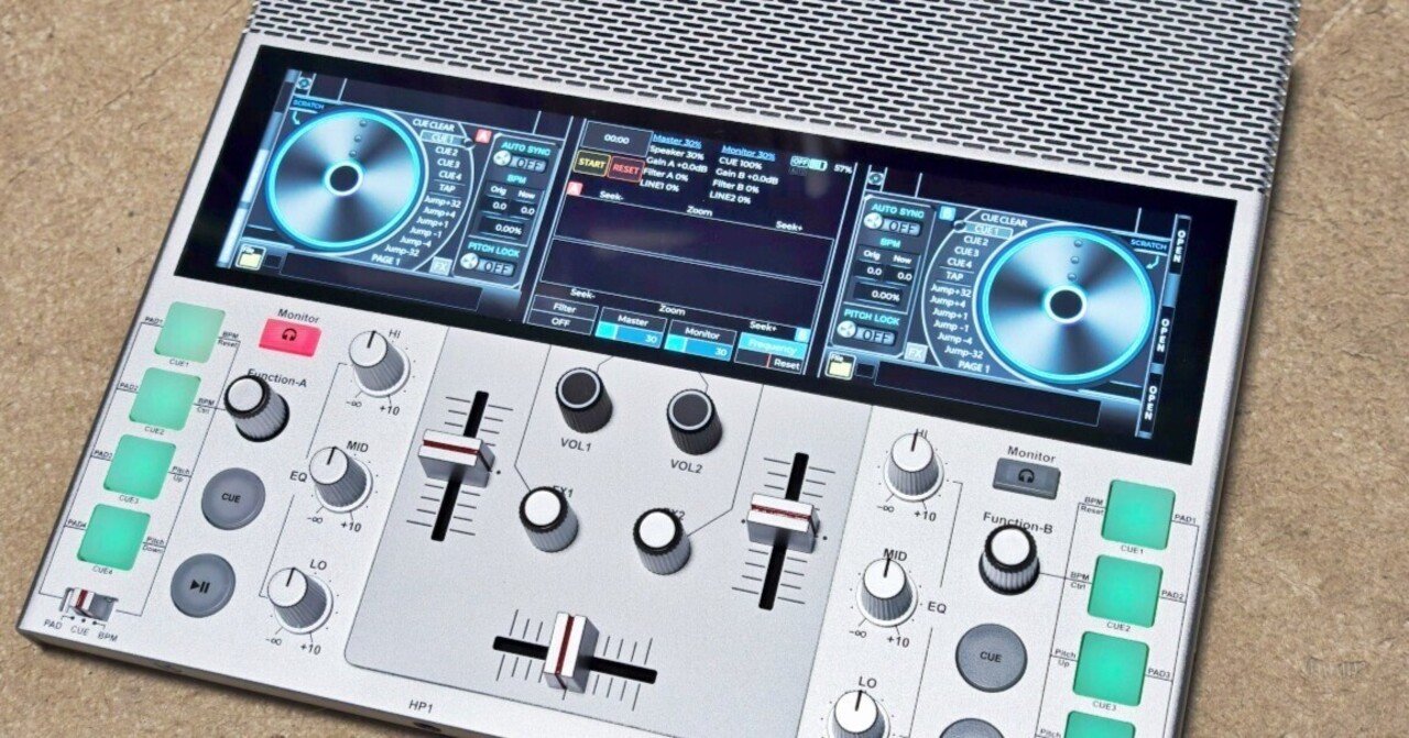 FJ1 DJコントローラー ポータブルDJシステム「FJ1」 makuake FJ1 DJコントローラー ポータブルDJシステム「FJ1」 makuake