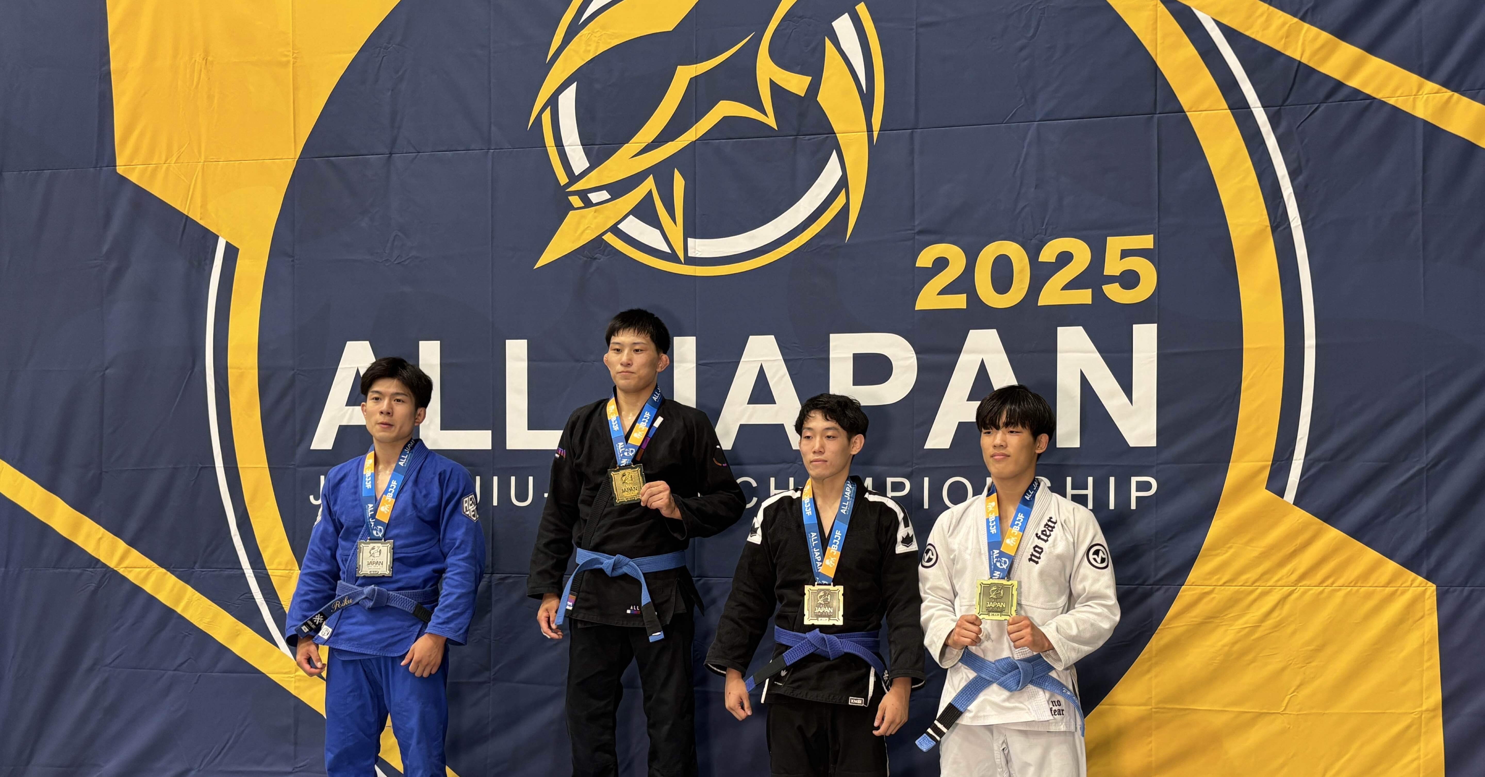 2025年 全日本ブラジリアン柔術選手権｜榎本開斗