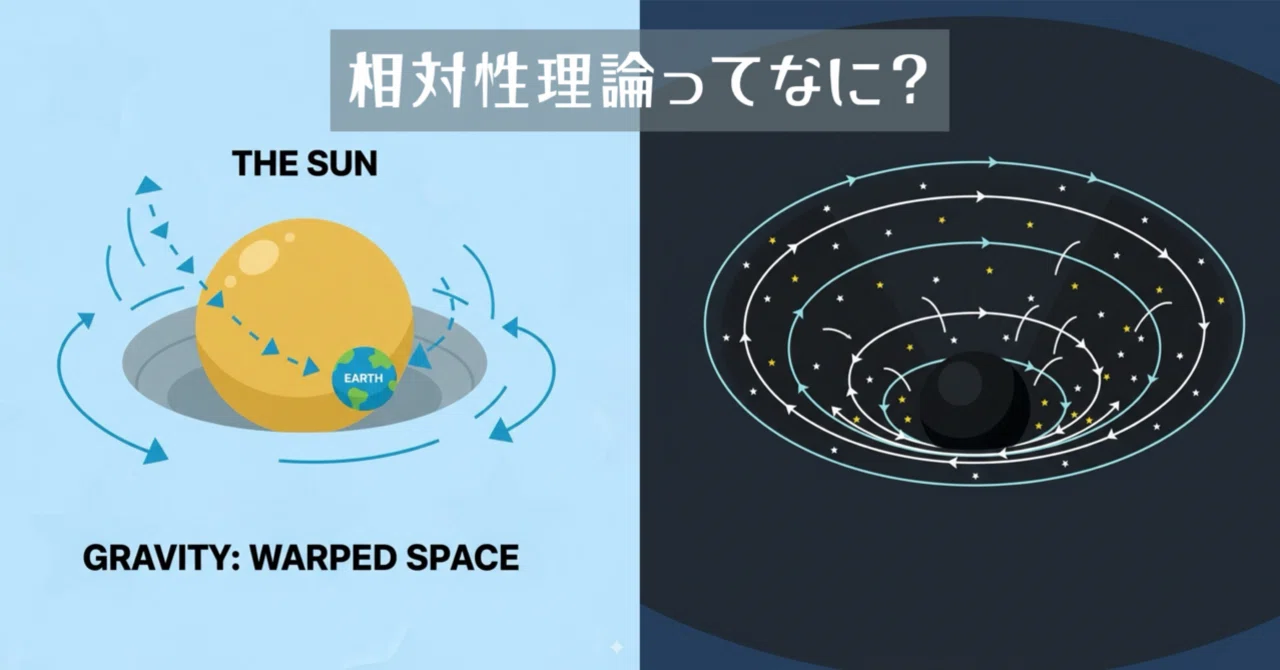 相対性理論ってなに？10分でわかる超やさしい入門｜宇宙初心者ラボ