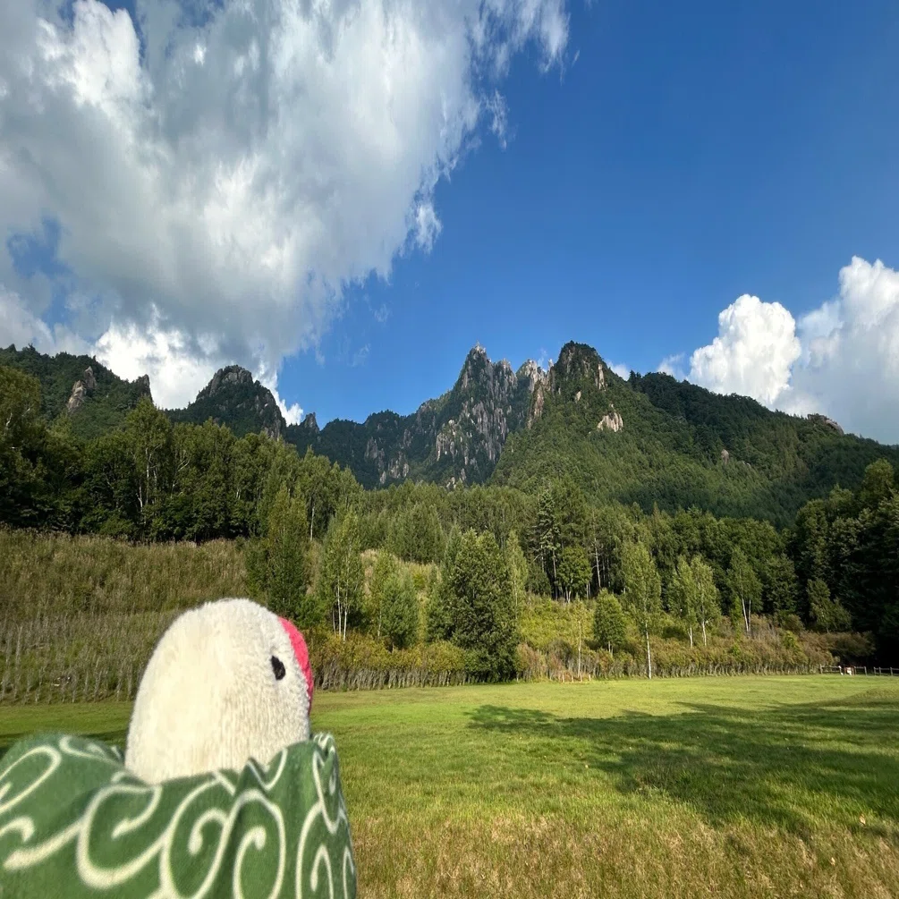 文鳥隊長と行く！真夏のゆるキャン△聖地巡礼⑥みずがき山自然公園