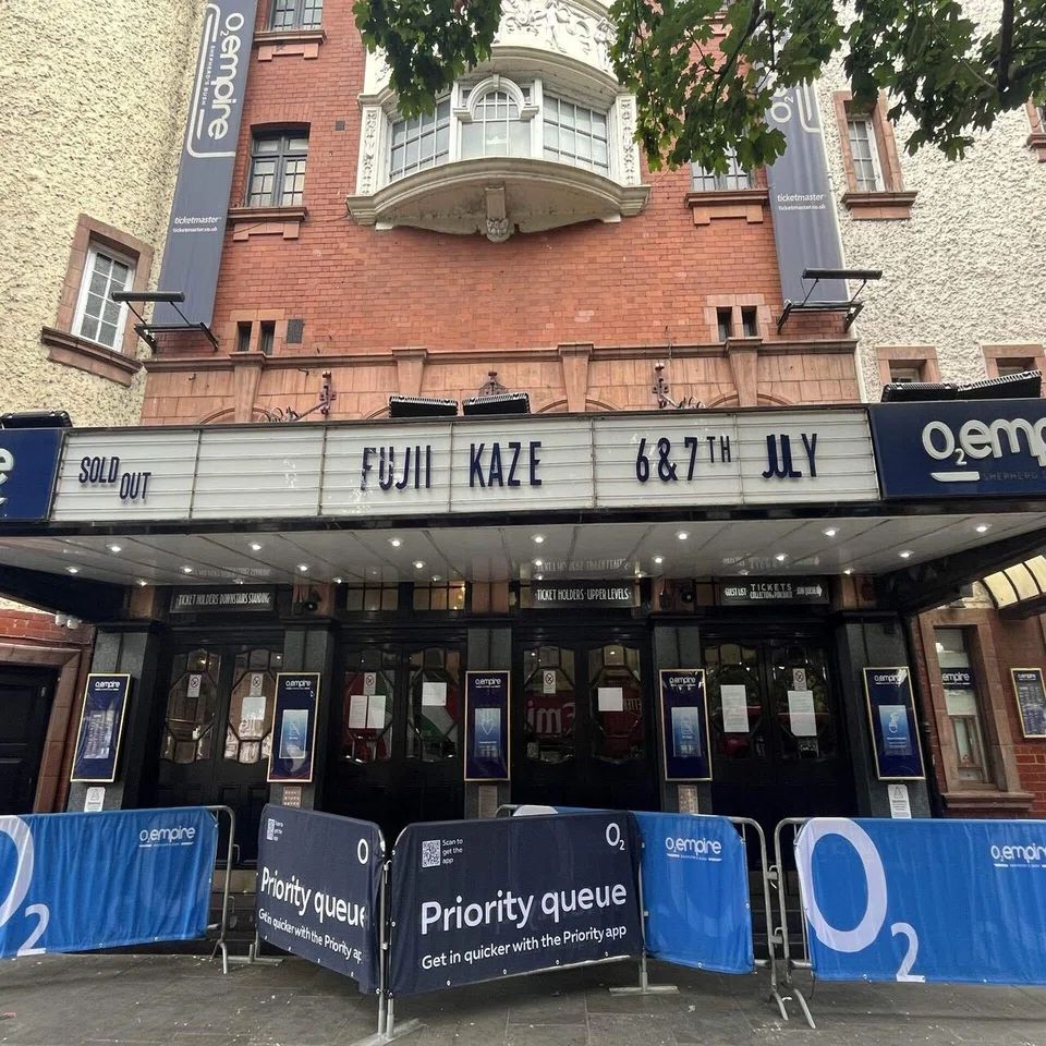 FUJII KAZE EUROPE TOUR 2025@London??Day1｜freshvegetable