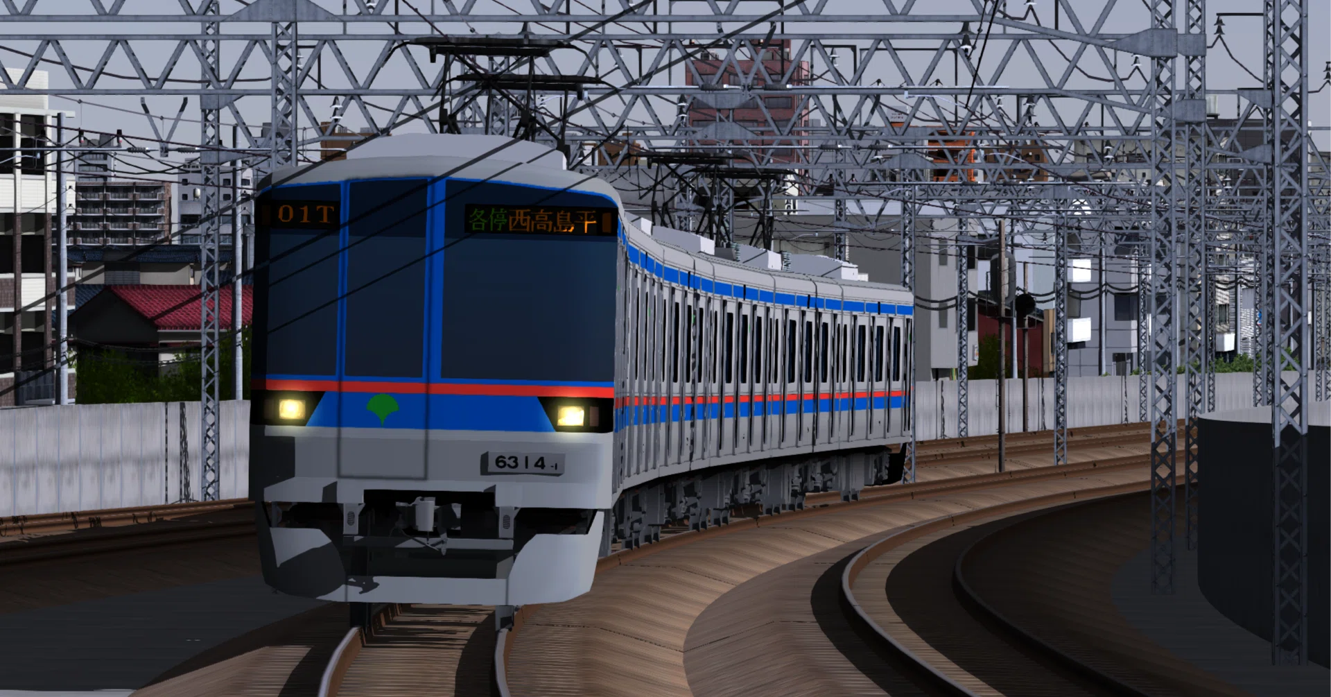 RailSim】都営地下鉄三田線6300形｜舞藻(舞藻重工)