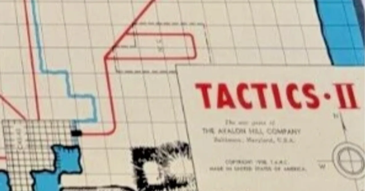続・アバロンヒルの”Tactics”は世界で最初の「ウォーゲーム」なのか
