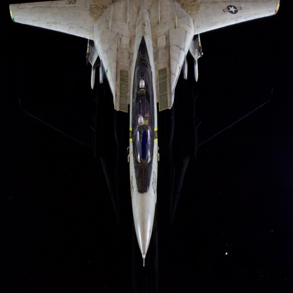 ハセガワ 1/72 アメリカ海軍 F-14A トムキャット ハイビジ 完成｜ダチョウ