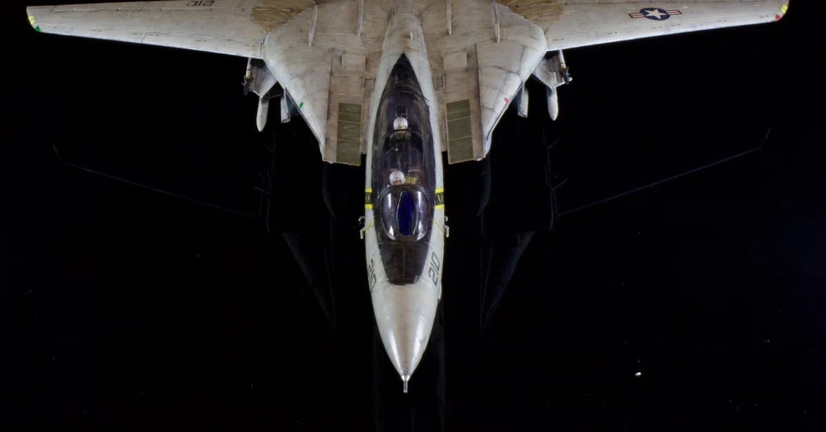 ハセガワ 1/72 アメリカ海軍 F-14A トムキャット ハイビジ 完成｜ダチョウ