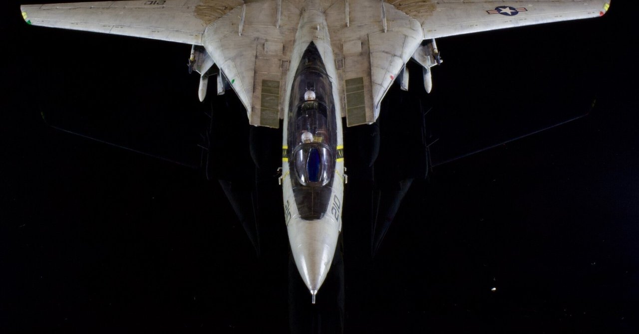 ハセガワ 1/72 アメリカ海軍 F-14A トムキャット ハイビジ 完成｜ダチョウ