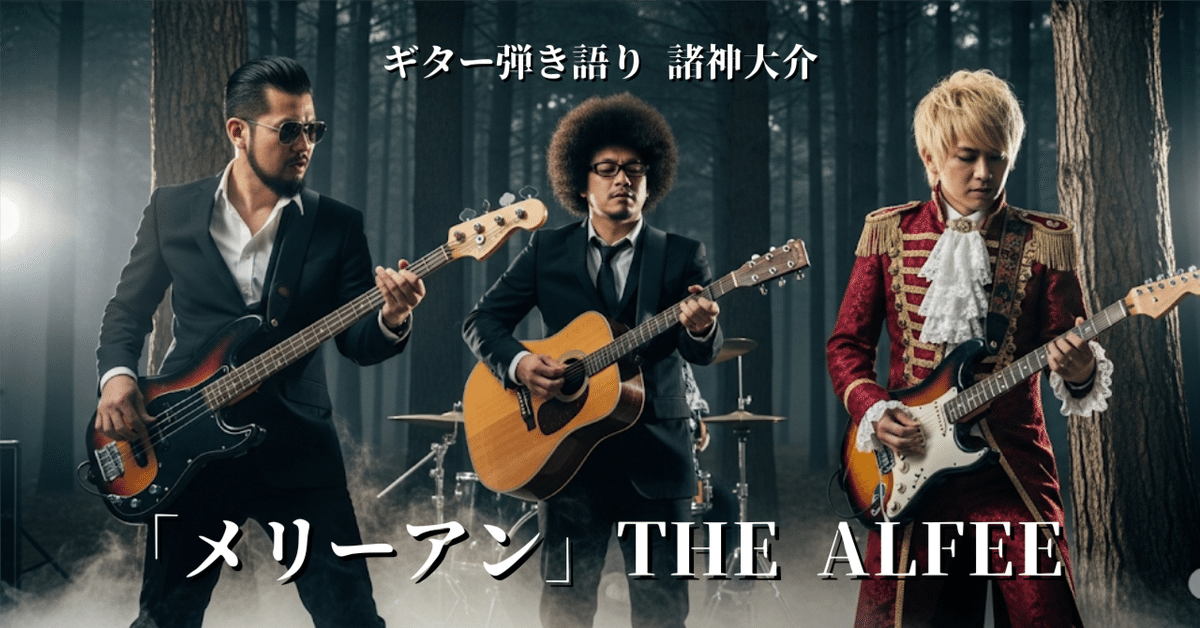 ギター弾き語り 「メリーアン」 THE ALFEE｜諸神 大介