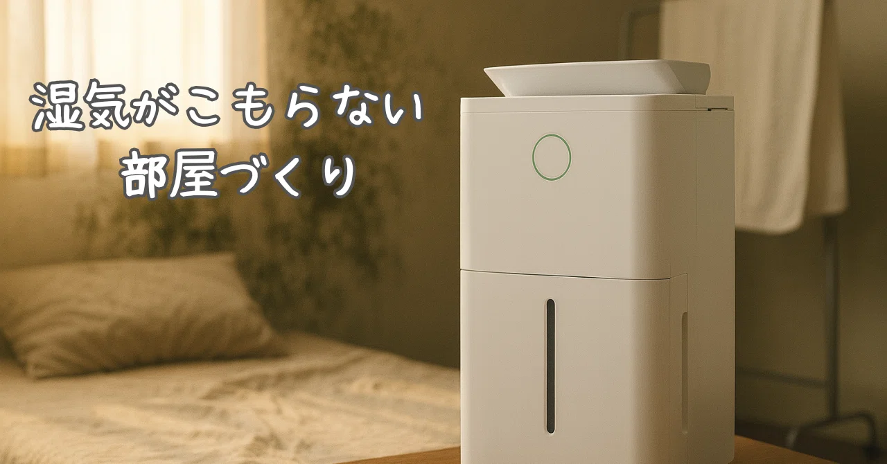 実体験レビュー】山善除湿機YDC-J03で残暑のカビ臭い部屋を解消！4ヶ月