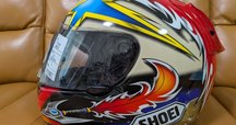SHOEI　X-Fifteen　エディ ローソン カスタムペイント Y様 SHOEI X-Fifteen エディー・ローソン レプリカ | カスタム