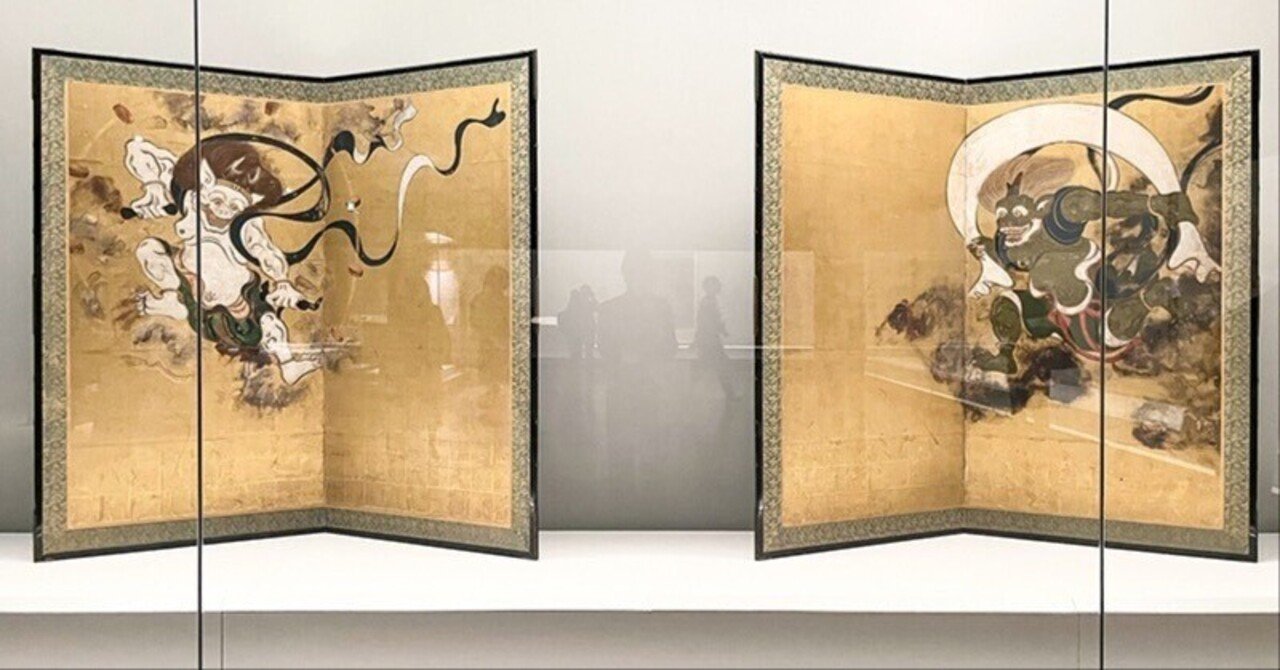 風神雷神図屏風」は、なぜ金屏風なのか｜MasaKudamatsu