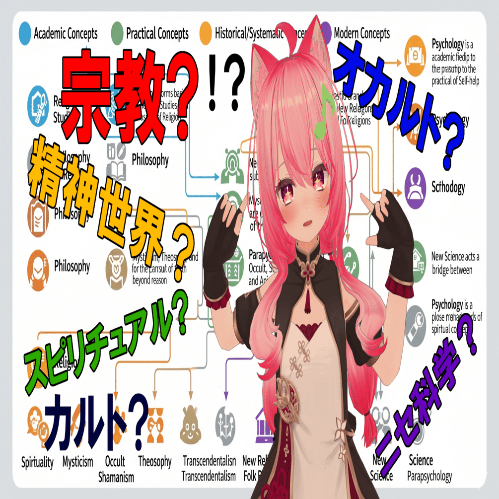 精神世界の31概念と危険な闇も徹底解説！【知的防衛マニュアル&教養書】｜にゃ～の♪/姫神梓