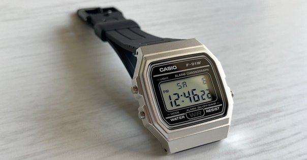 中古】Casio (カシオ) F-91WM-7A ユニセックス クォーツ 腕時計 [並行  