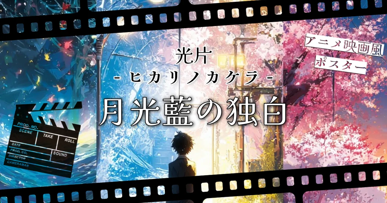 創作大賞2026 #エッセイ部門 💎『光片-ヒカリノカケラ-』月光藍の独白