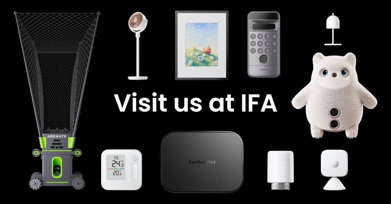 スイッチボット ロボット ペットロボットなど！SwitchBot新製品複数発表【IFA 2025