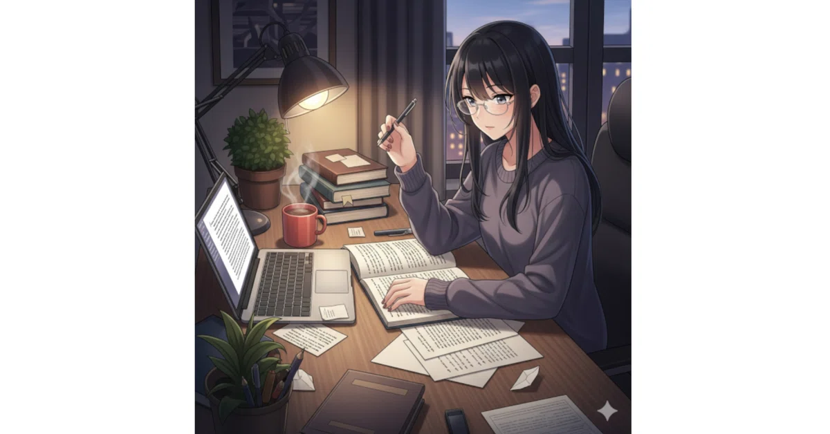 Creative Writing Insect Escaping Solitary Creation and Overcoming Slow Writing|水津希理(すいづきり)