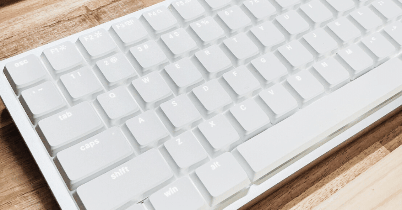 無印良品好きにオススメキーボードLofree Flow 2 開封の儀｜noda