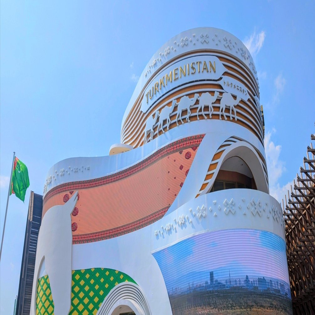 大阪万博で行ったパビリオン#6｜トルクメニスタン🇹🇲｜shima｜旅行と