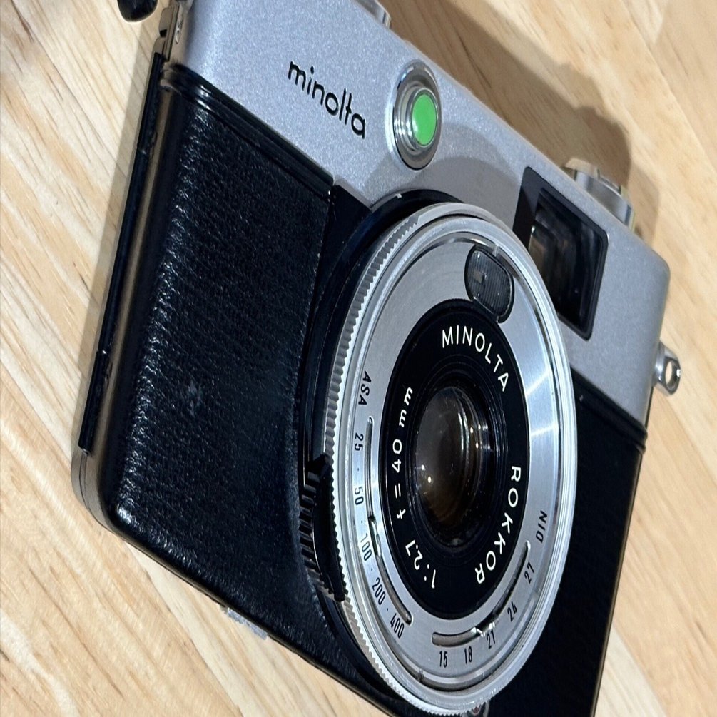 MINOLTA蛇腹沈胴式クラシックカメラ 謎の沈胴式カメラ Minolta Hi-Matic C｜ema_photo