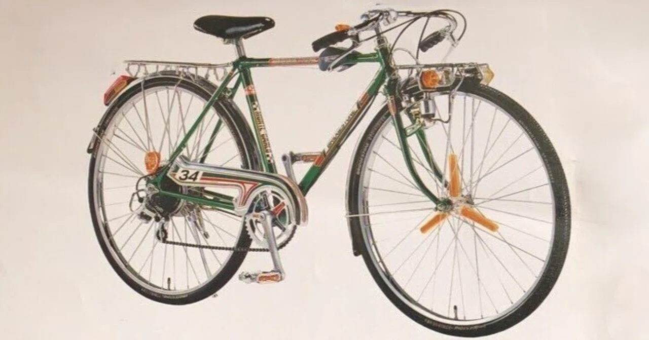 未使用(新車)【ヱビス自転車製スーパーカー自転車「SunFlower 