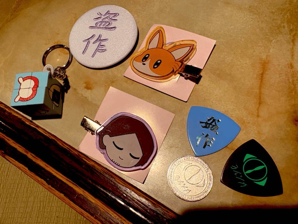 ヨルシカ ツアー 2025「盗作再演」ガチャ ルームキーホルダー 9⁄6神戸