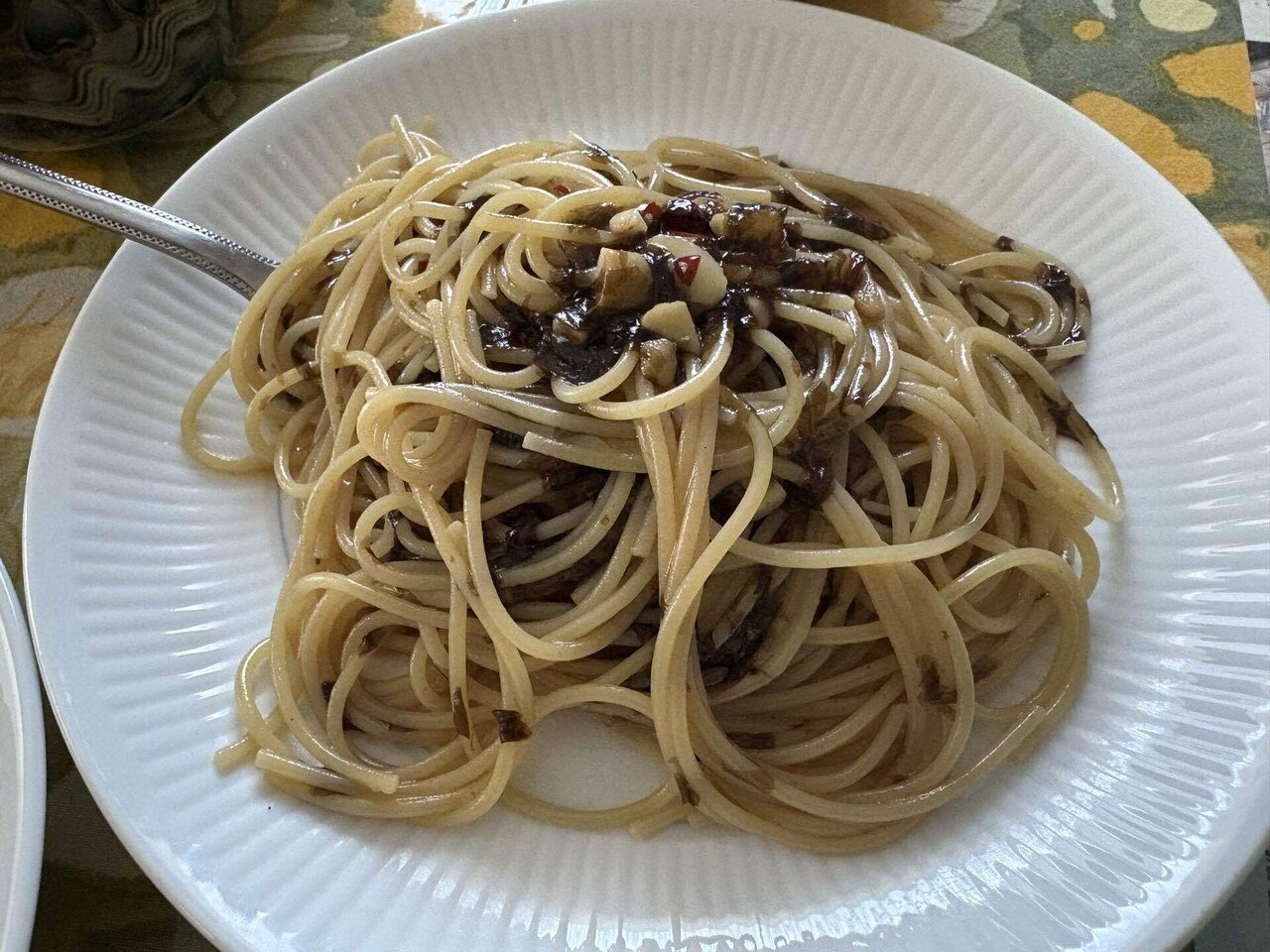 輪島の岩のりのペペロンチーノ｜安部忍