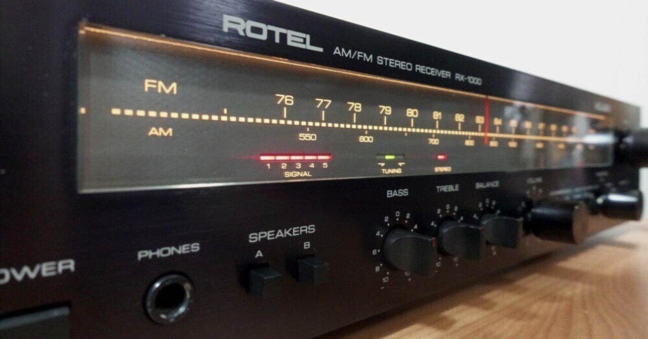 ROTEL RX-1000 修理調整記録｜BLUESS Laboratory