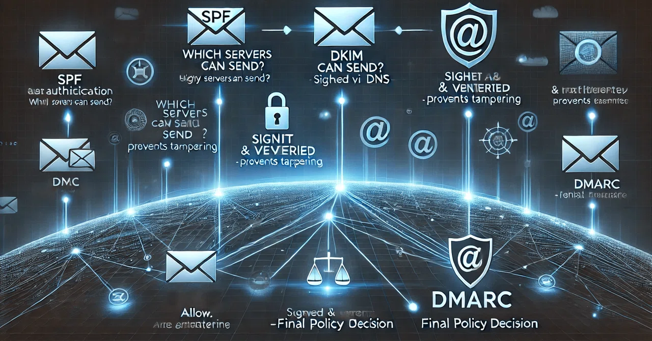 Investigating Email Security Mechanisms: SPF, DKIM, and DMARC｜Chatzz ...