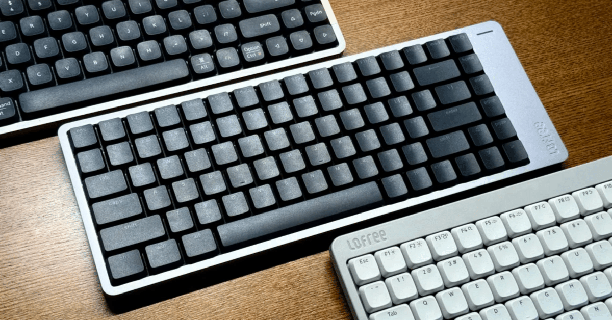 Lofree Flow 2 メカニカル ロープロファイル キーボード 静音モデル Flow V2 Pre-launch