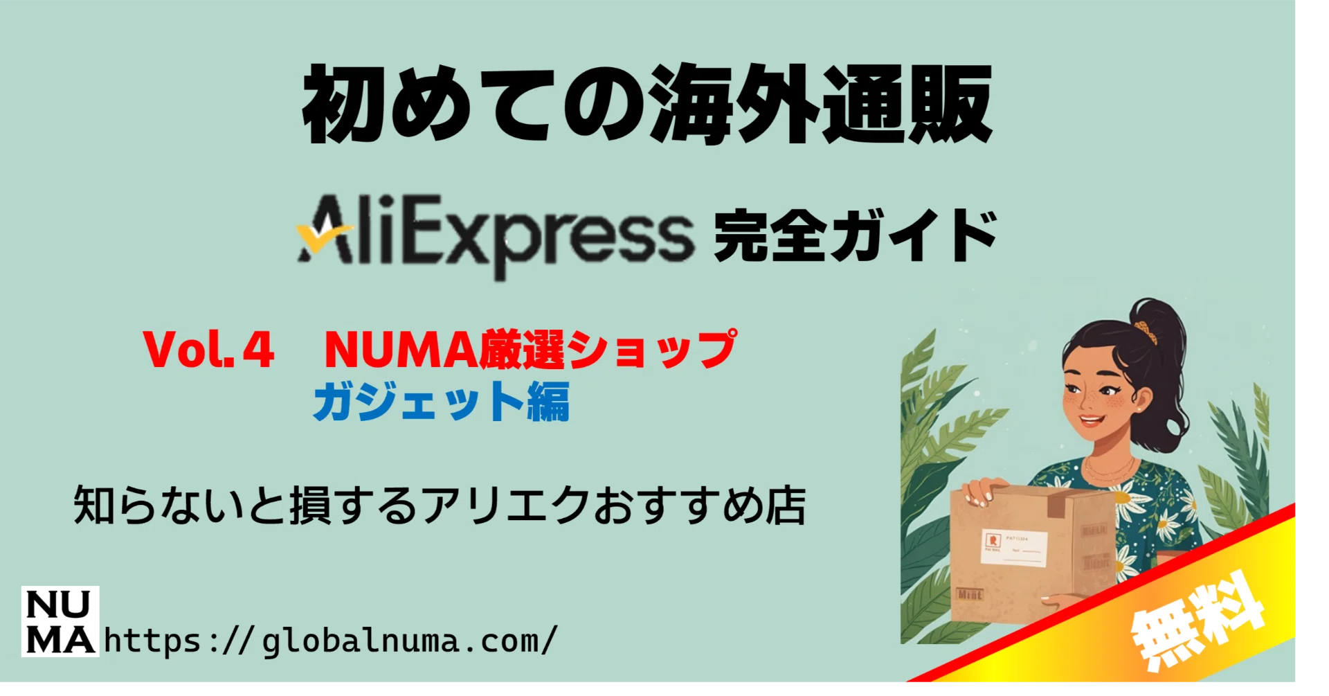 海外通販初心者ガイドVol.4 NUMA厳選アリエクおすすめ店（ガジェット 