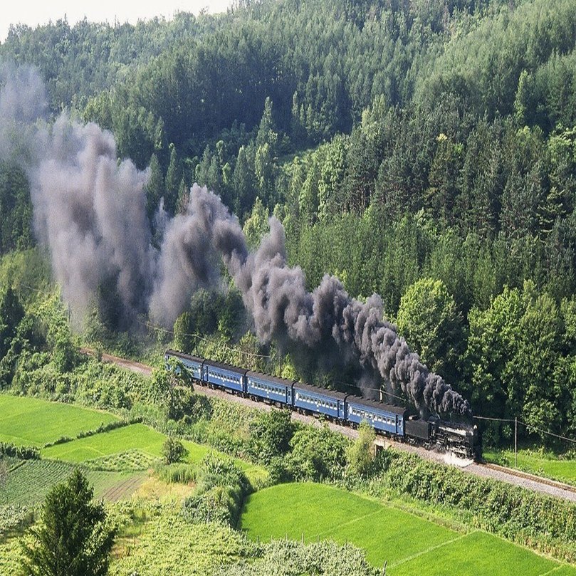 v075, 函館本線：C62ニセコ （1988年夏）｜ひろやん