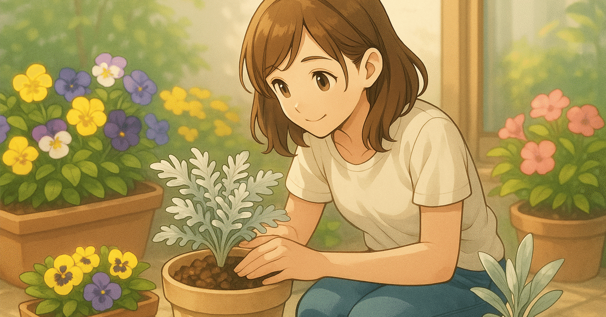 寄せ植えにおすすめ！シルバーリーフ5選🪴✨花を引き立てる“銀色
