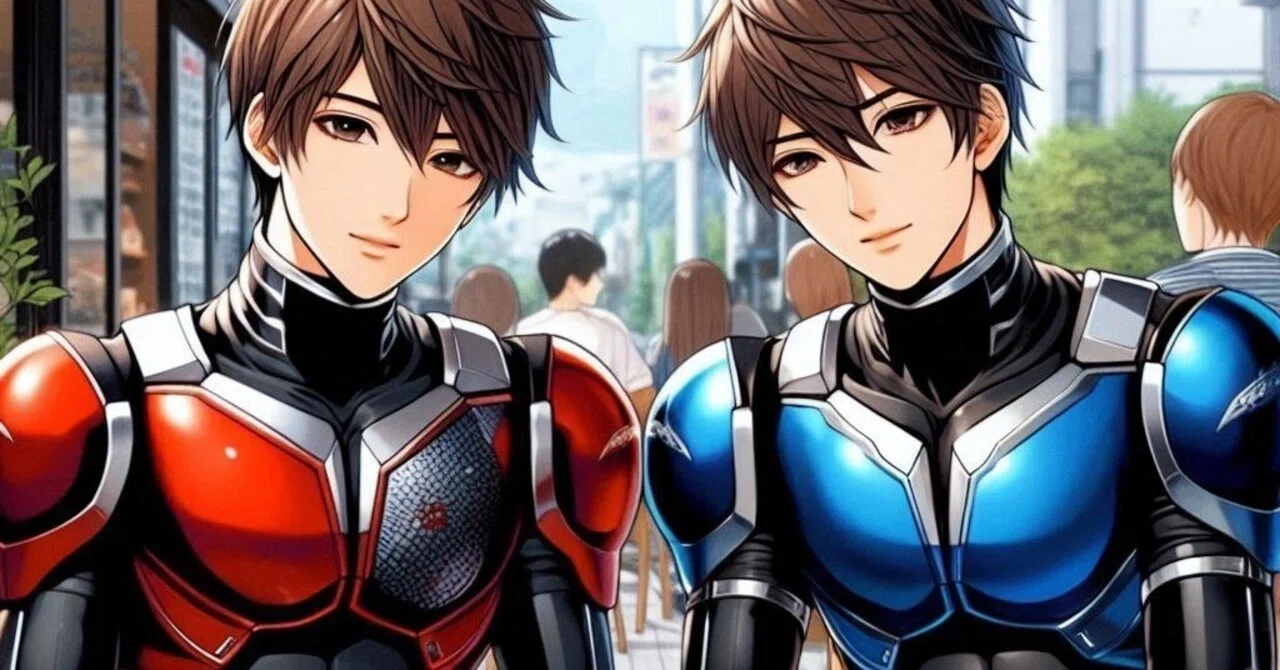 休憩中の高校生仮面ライダーズ（イラスト版）｜T.T&K
