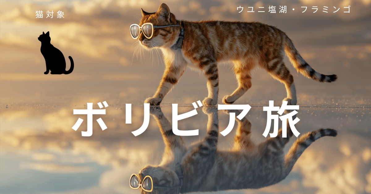ねこ 海外旅行するにゃ🐾 ボリビアにゃ🐾｜odyssey617