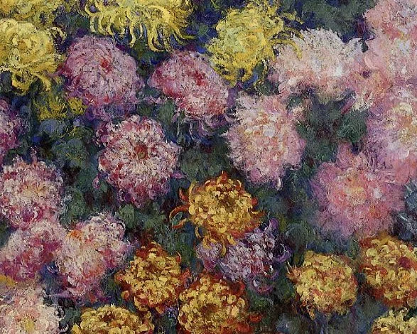 菊や蓮の花の絵画 睡蓮』を超える！？モネの『菊』が斬新で美しい！｜アートジェンヌ