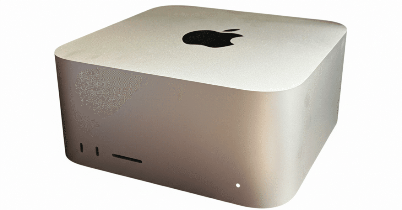 勢い余ってM4 Max Mac Studioを買ってしまったのであった｜真喜比 壮